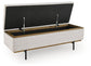 Dettaford Next-Gen Nuvella Storage Bench Signature Design by Ashley®