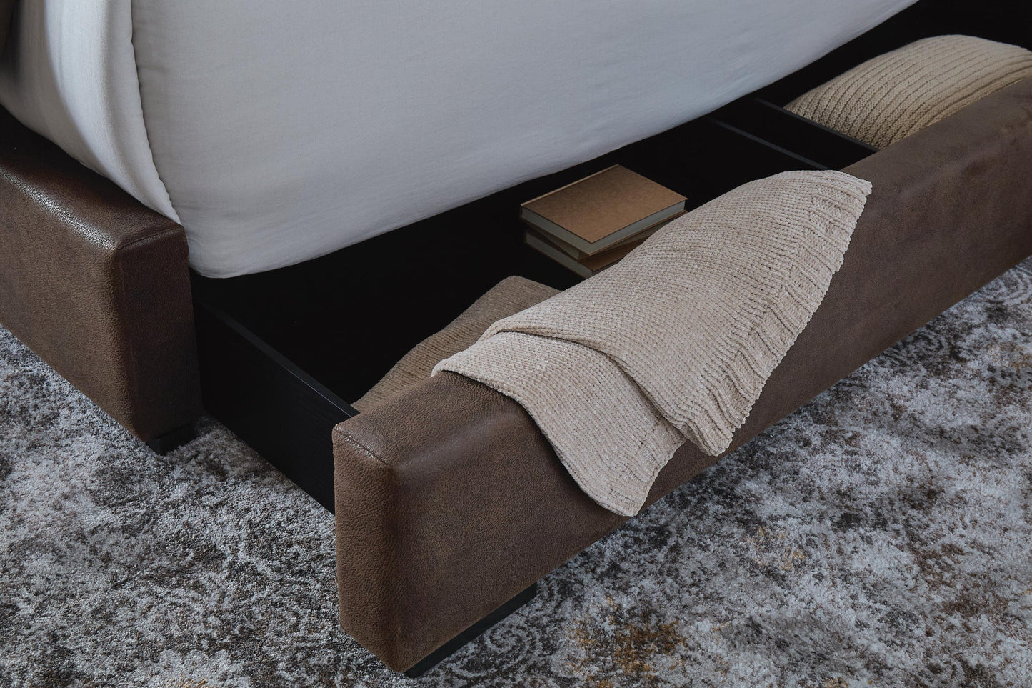 Lavernty  Upholstered Storage Bed Signature Design by Ashley®