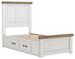 Savonport  Panel Bed With Storage Benchcraft®