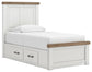 Savonport  Panel Bed With Storage Benchcraft®