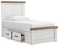 Savonport  Panel Bed With Storage Benchcraft®