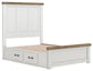 Savonport  Panel Bed With Storage Benchcraft®