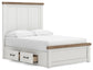 Savonport  Panel Bed With Storage Benchcraft®