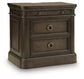 Wickenger Two Drawer Night Stand Signature Design by Ashley®