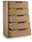 Pamaria Five Drawer Chest Signature Design by Ashley®
