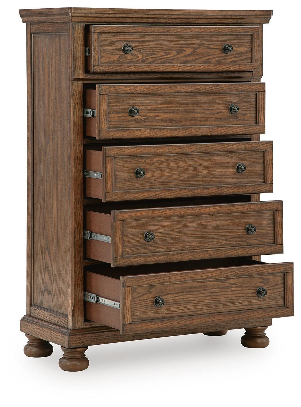 Zackaryn Five Drawer Chest Signature Design by Ashley®