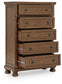 Zackaryn Five Drawer Chest Signature Design by Ashley®