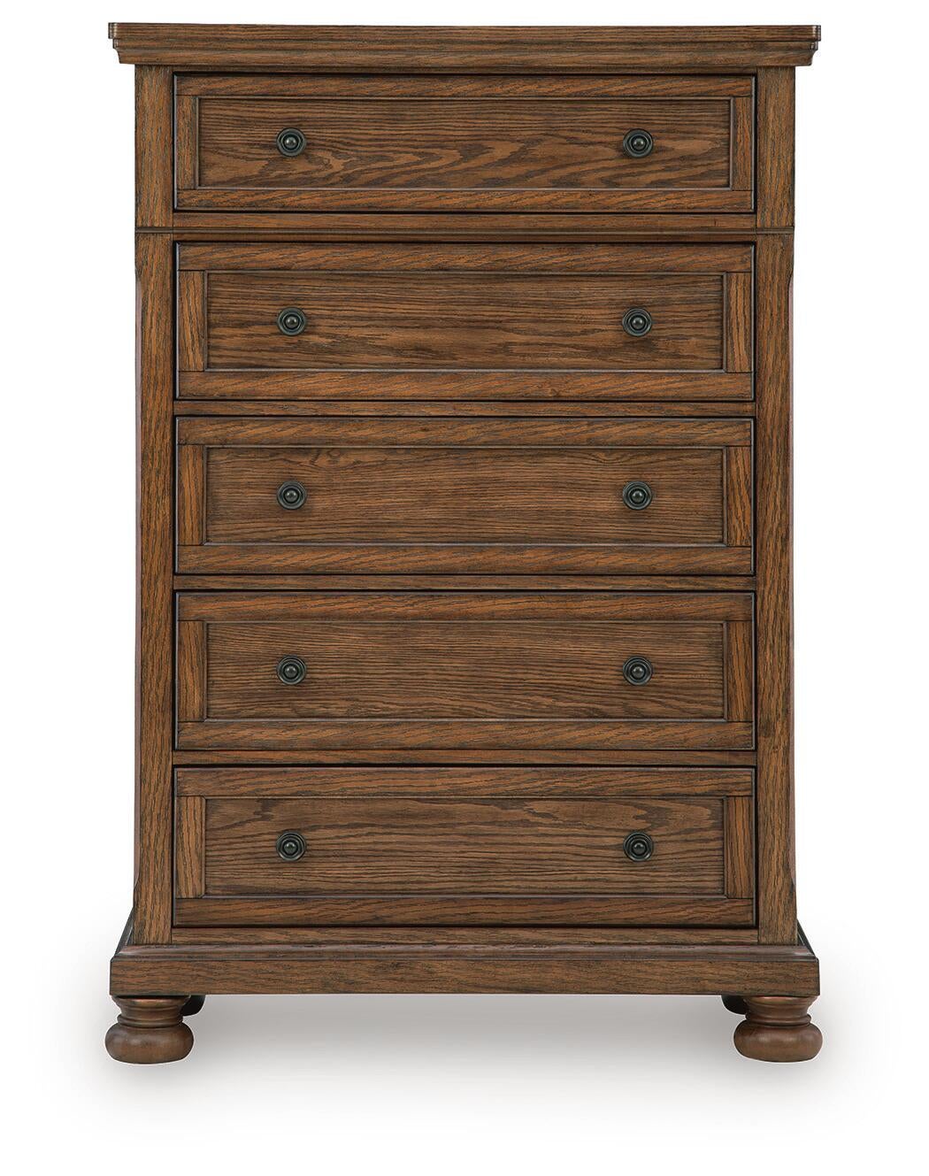 Zackaryn Five Drawer Chest Signature Design by Ashley®