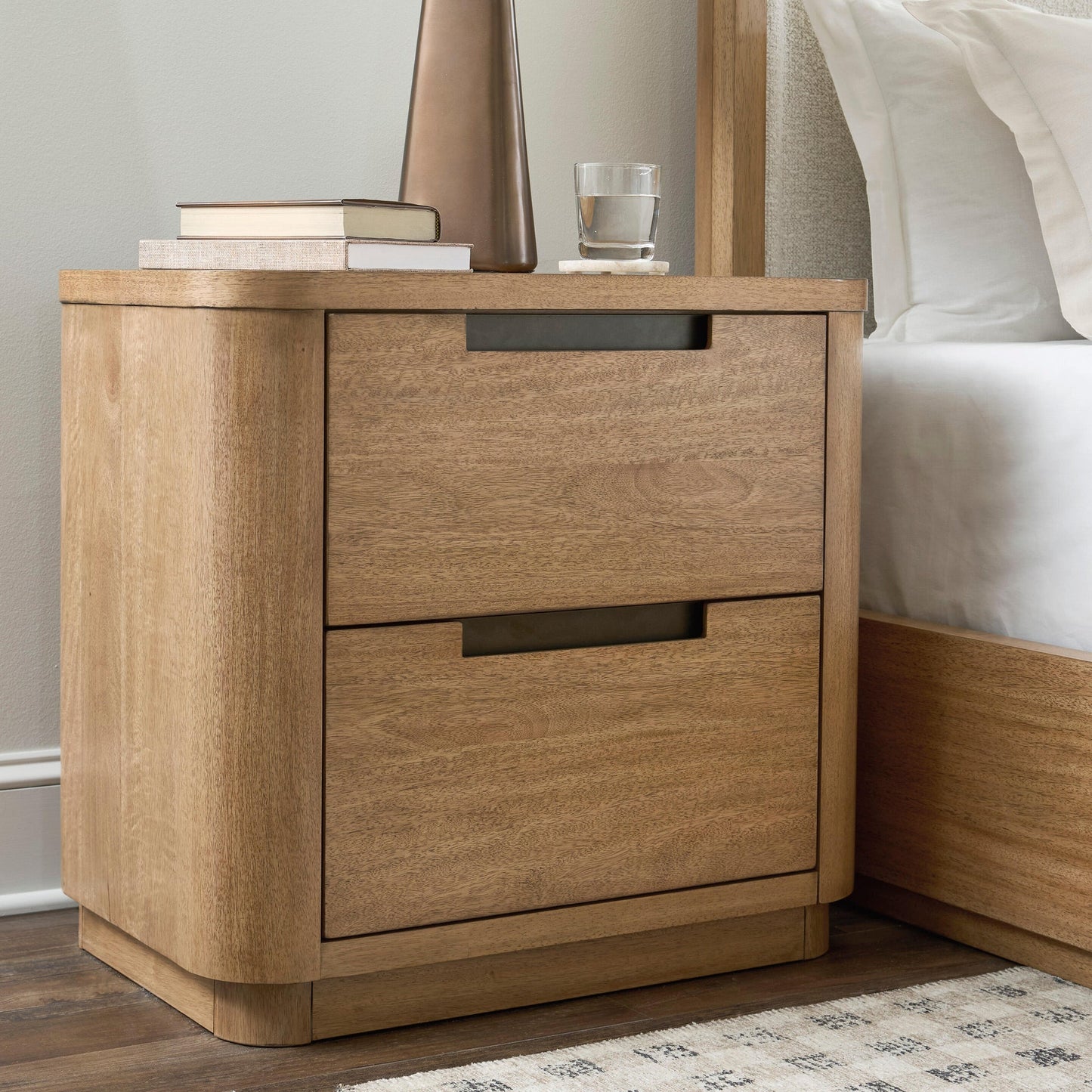 Pamaria Two Drawer Night Stand Signature Design by Ashley®