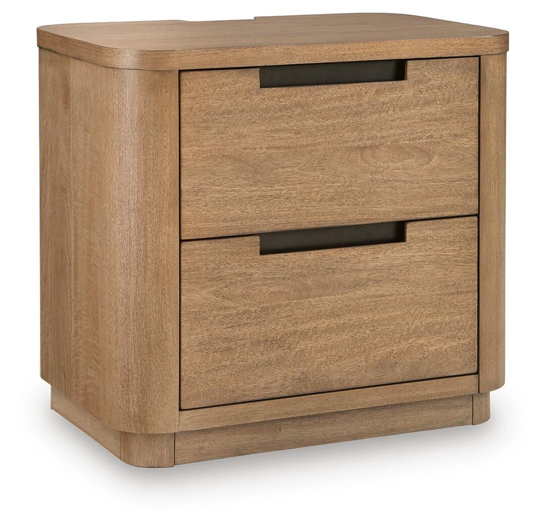 Pamaria Two Drawer Night Stand Signature Design by Ashley®