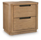 Pamaria Two Drawer Night Stand Signature Design by Ashley®