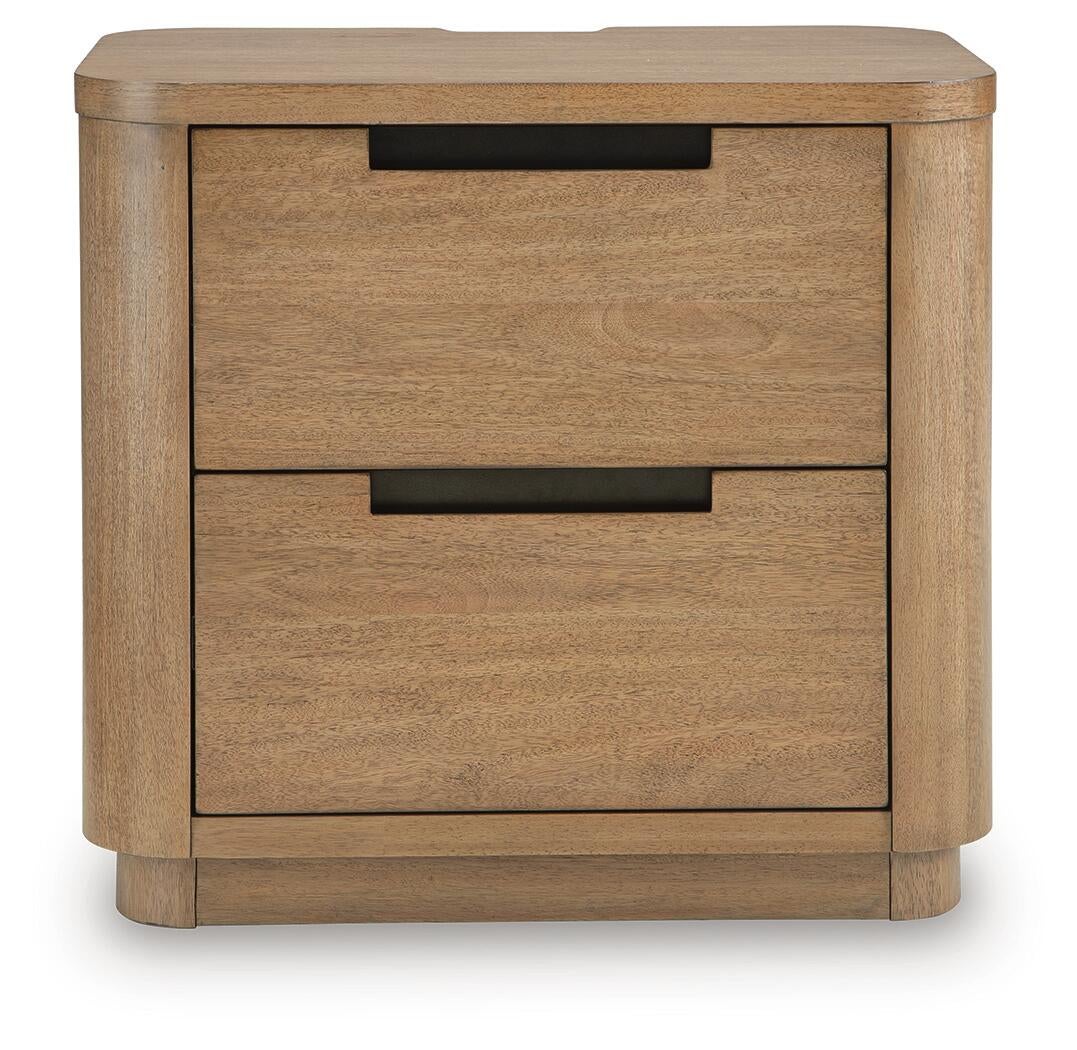 Pamaria Two Drawer Night Stand Signature Design by Ashley®