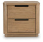 Pamaria Two Drawer Night Stand Signature Design by Ashley®