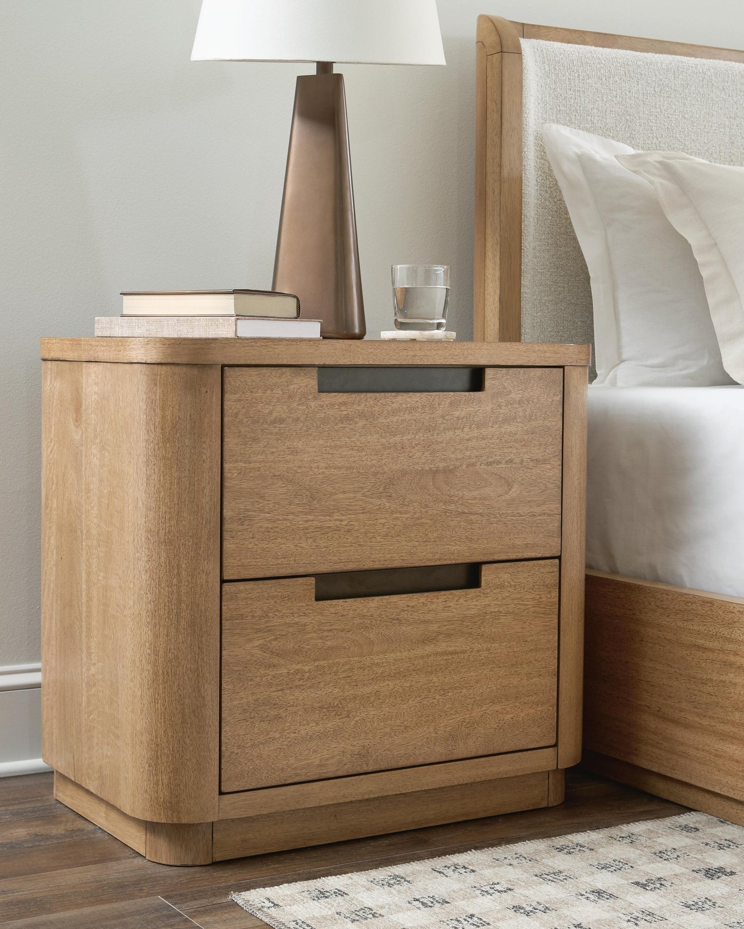 Pamaria Two Drawer Night Stand Signature Design by Ashley®