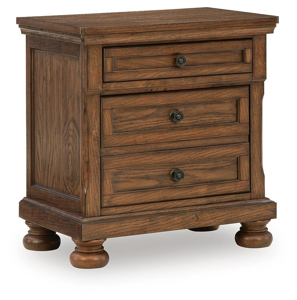 Zackaryn Two Drawer Night Stand Signature Design by Ashley®