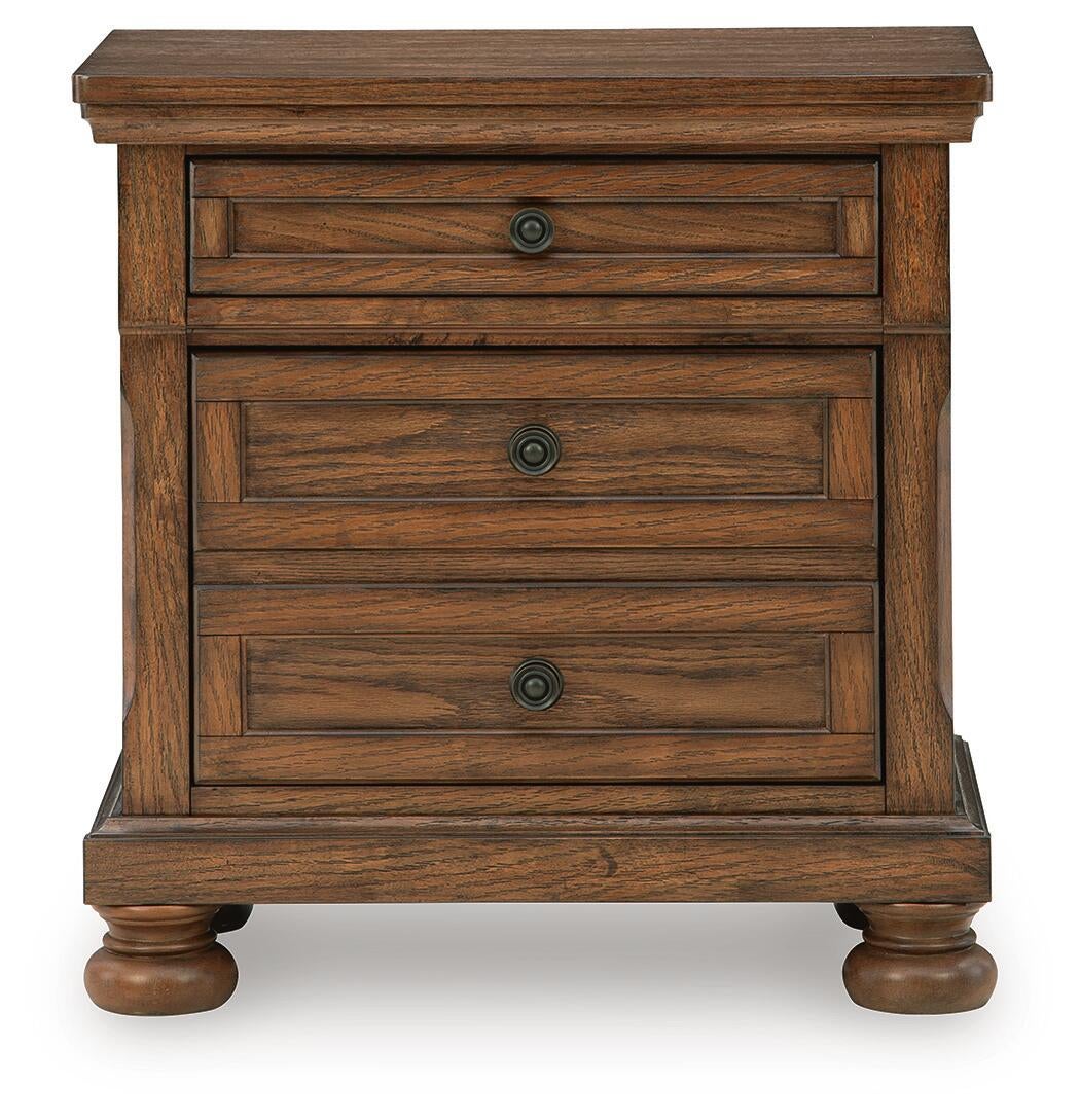 Zackaryn Two Drawer Night Stand Signature Design by Ashley®