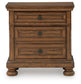 Zackaryn Two Drawer Night Stand Signature Design by Ashley®
