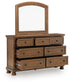 Zackaryn Dresser and Mirror Signature Design by Ashley®
