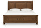Zackaryn California  Sleigh Storage Bed Signature Design by Ashley®