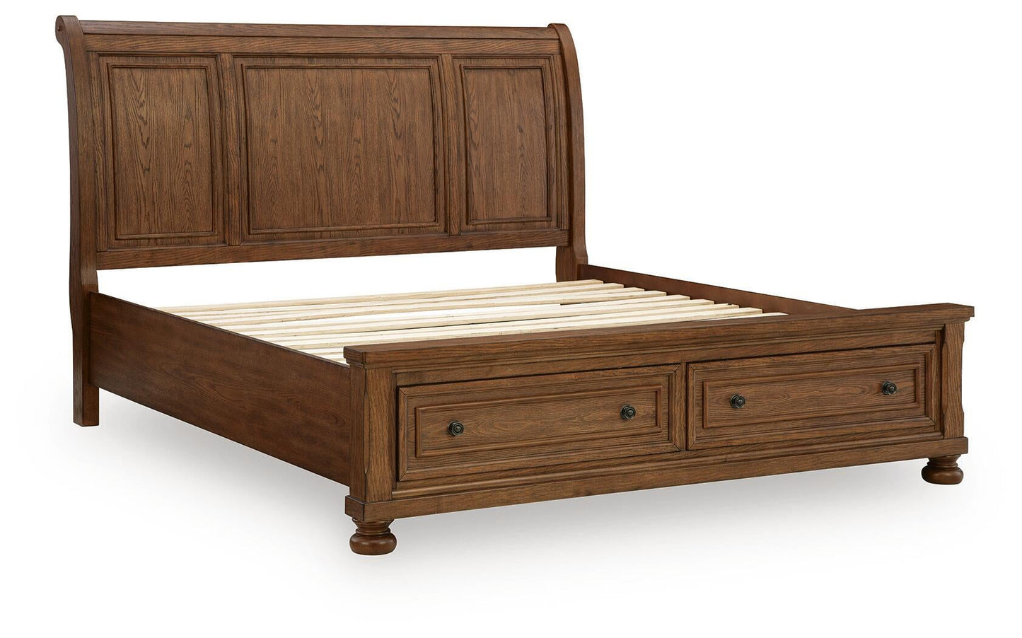 Zackaryn California  Sleigh Storage Bed Signature Design by Ashley®