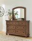 Zackaryn Dresser and Mirror Signature Design by Ashley®