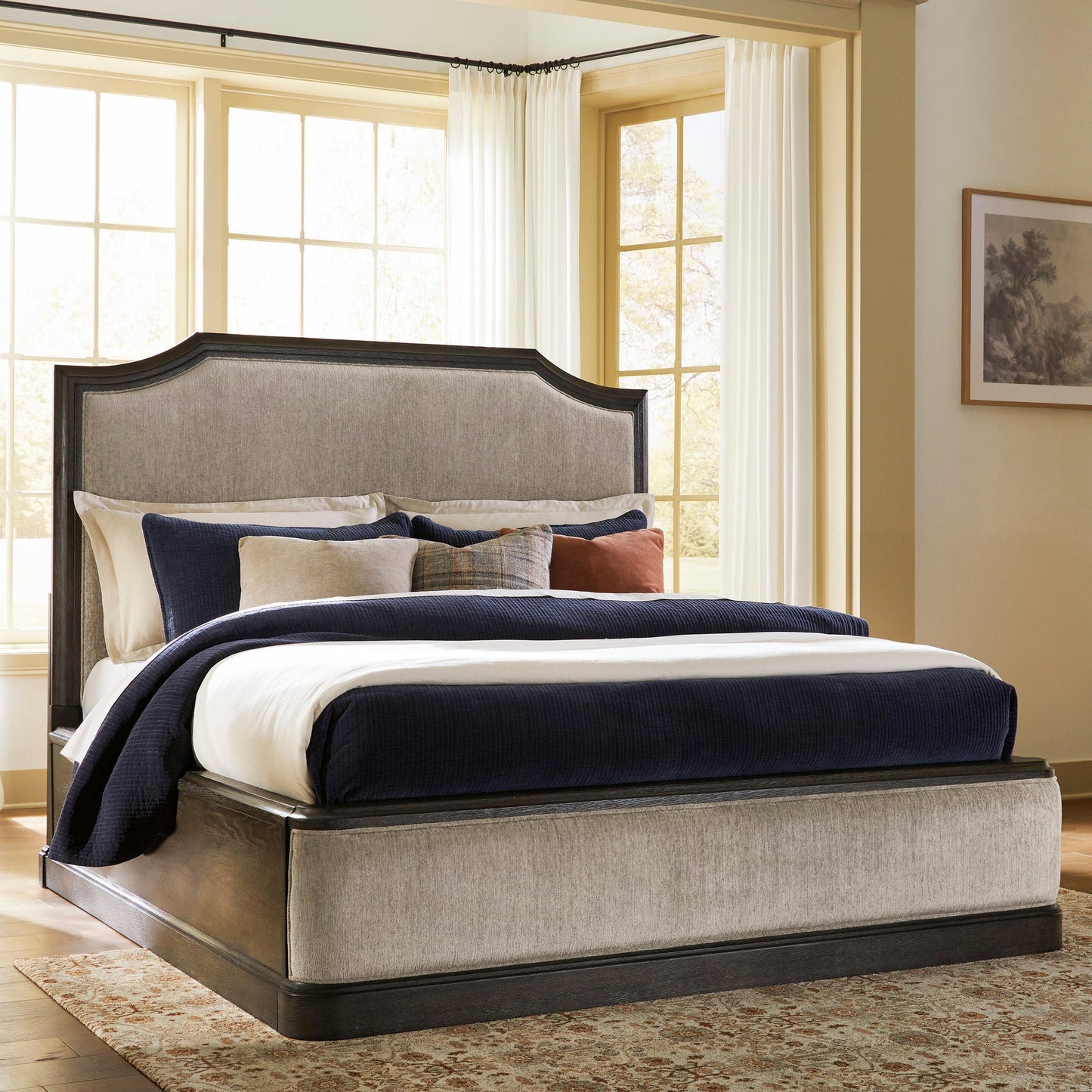 Wickenger California  Upholstered Panel Bed Signature Design by Ashley®