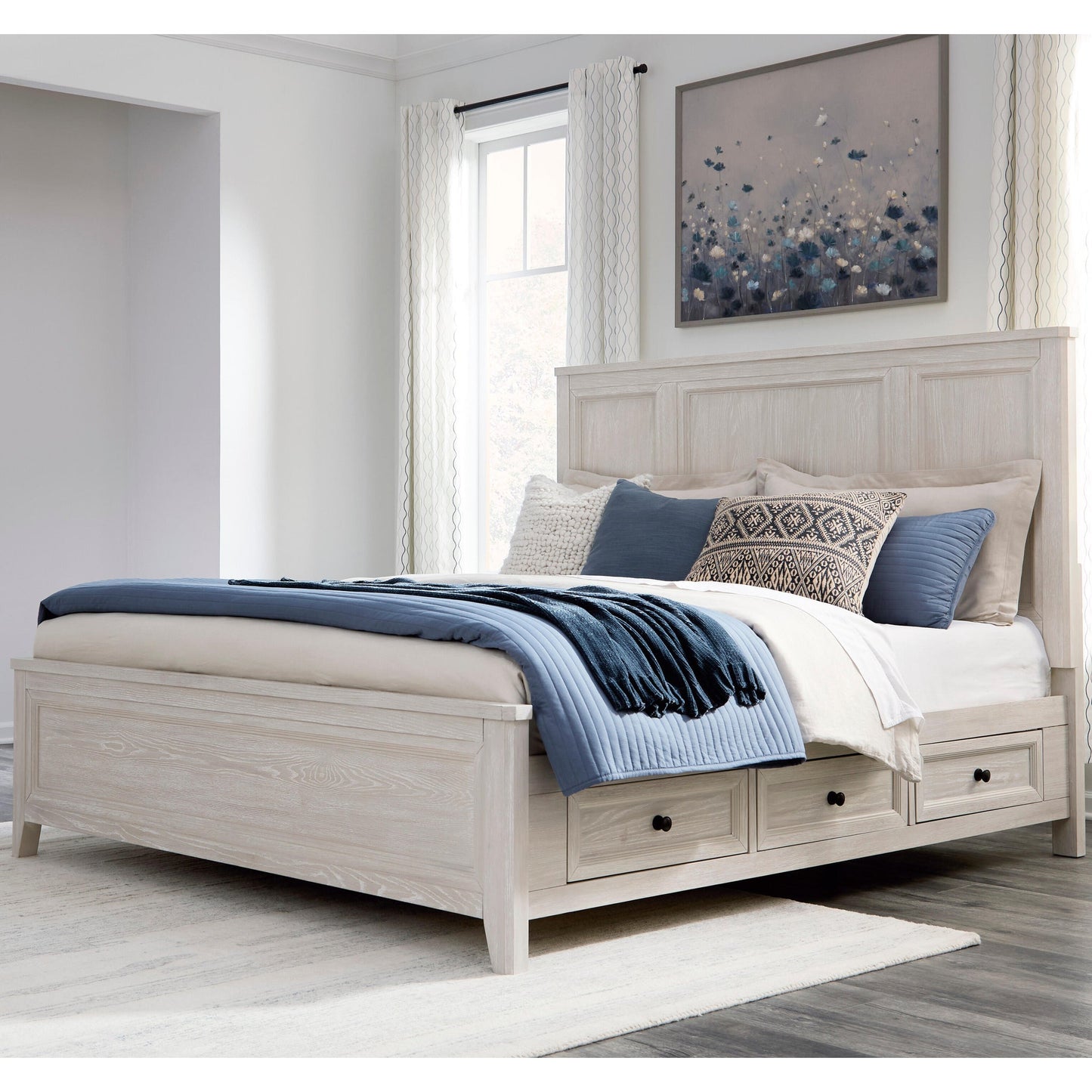 Darbonton California  Panel Storage Bed Signature Design by Ashley®