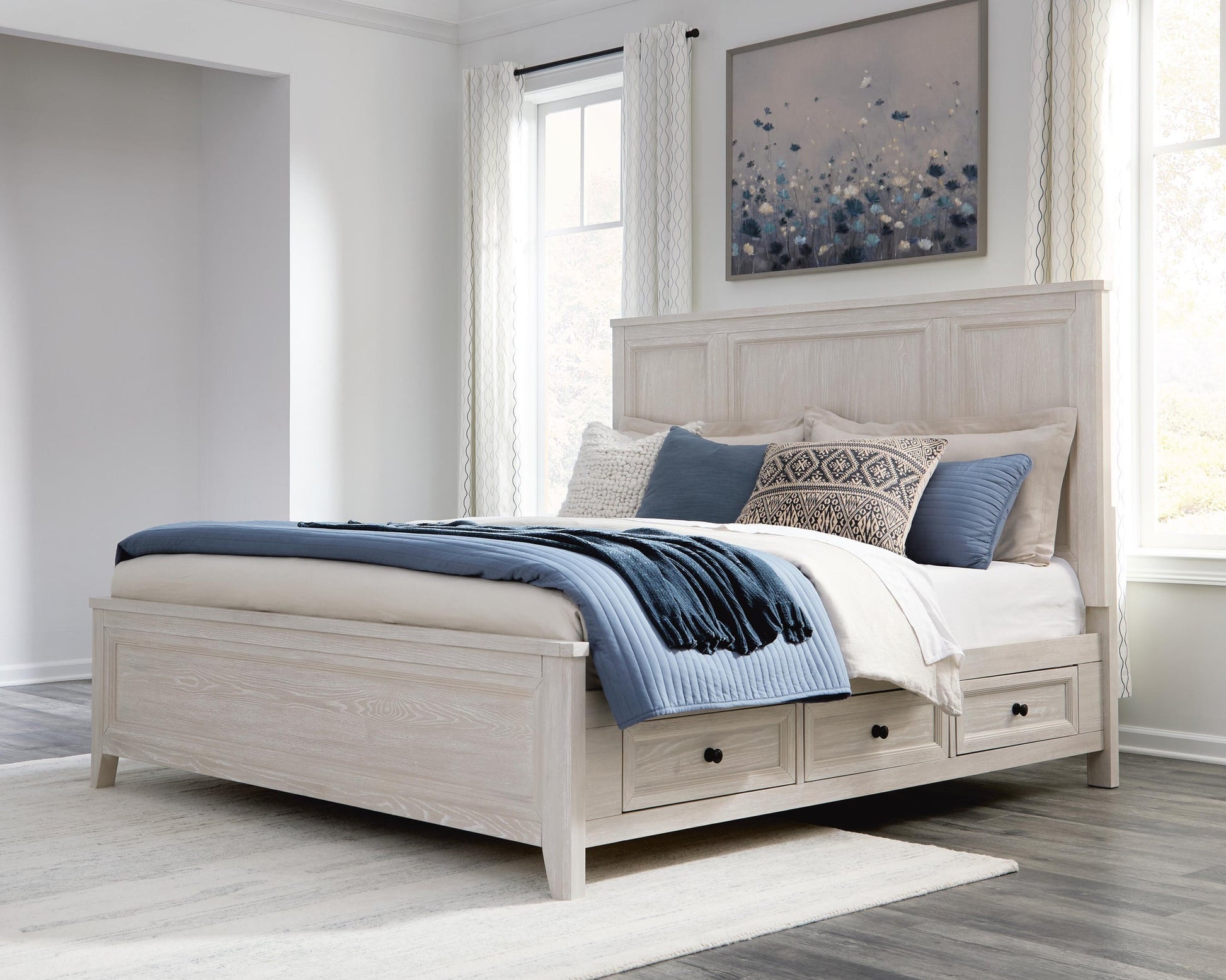 Darbonton California  Panel Storage Bed Signature Design by Ashley®