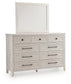 Darbonton Dresser and Mirror Signature Design by Ashley®