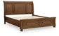 Zackaryn  Sleigh Storage Bed Signature Design by Ashley®