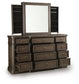Wickenger Dresser and Mirror Signature Design by Ashley®