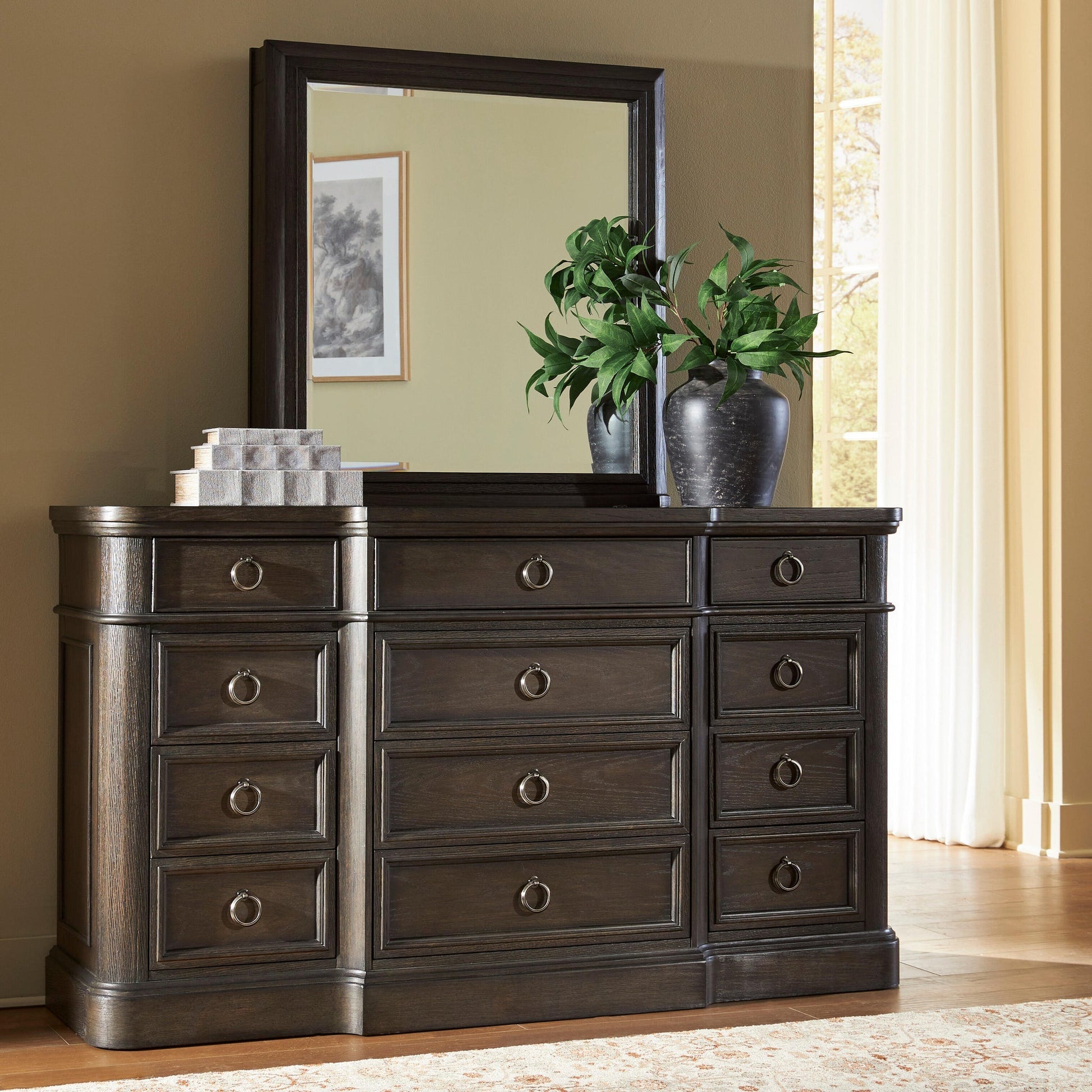 Wickenger Dresser and Mirror Signature Design by Ashley®