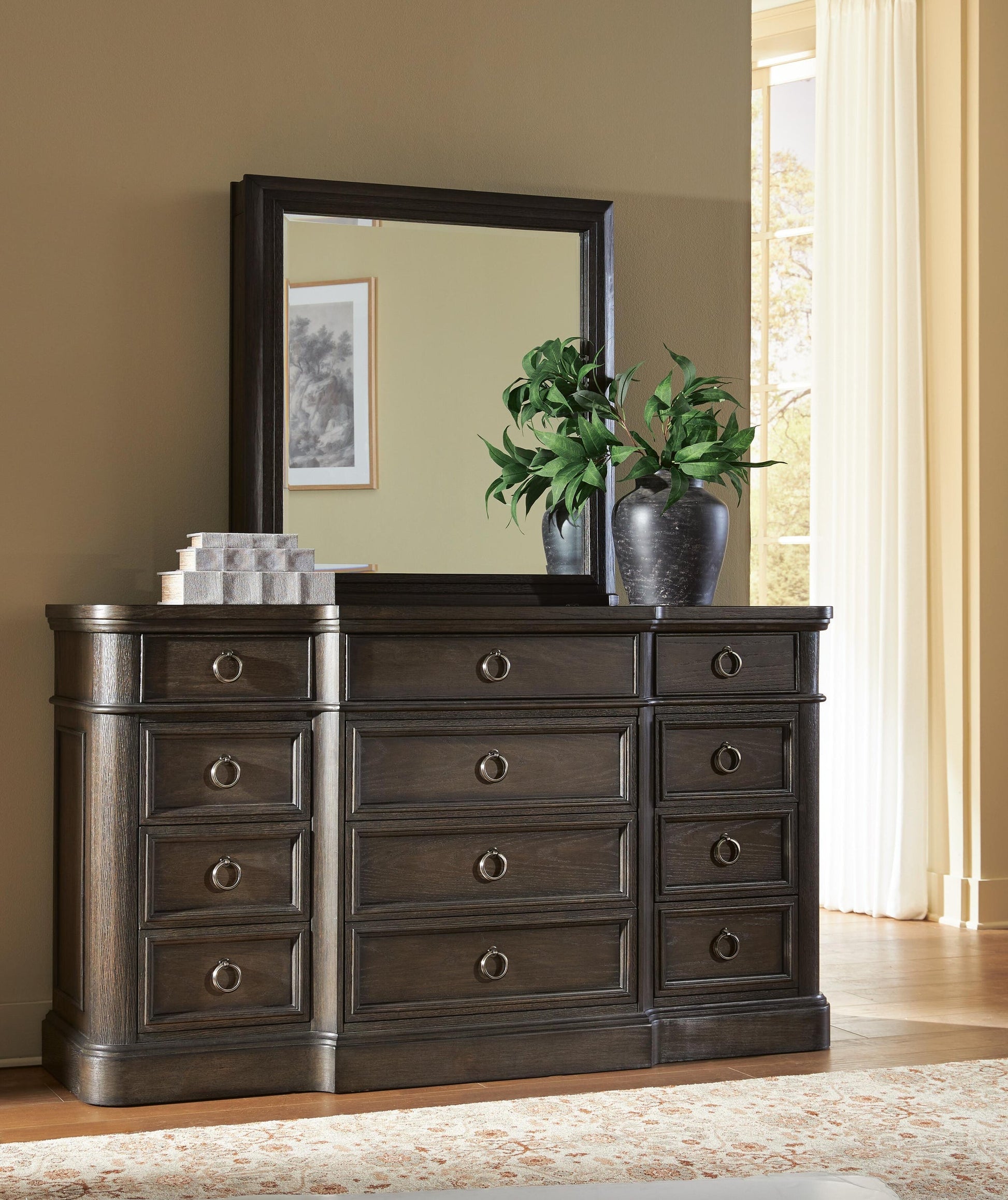 Wickenger Dresser and Mirror Signature Design by Ashley®