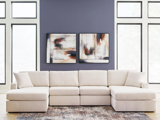 Modmax 4-Piece Double Storage Chaise Sectional Signature Design by Ashley®