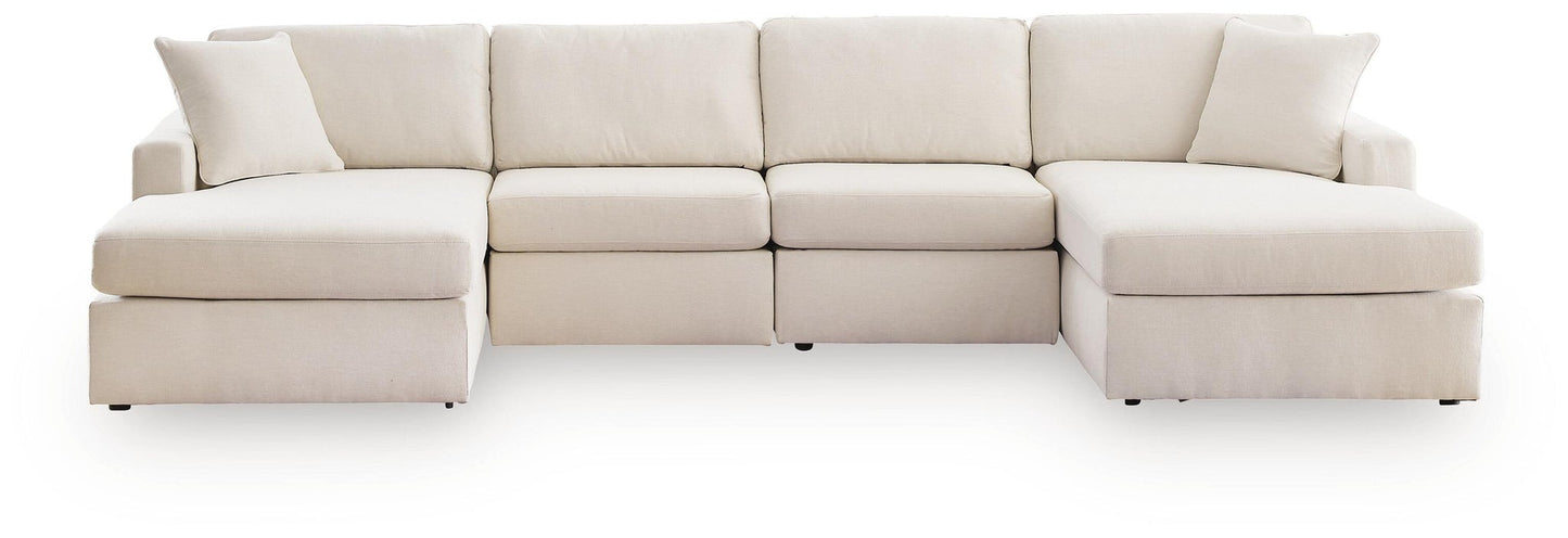 Modmax 4-Piece Double Storage Chaise Sectional Signature Design by Ashley®