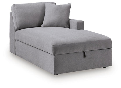 Modmax 5-Piece Double Storage Chaise Sectional with Audio Consoles Signature Design by Ashley®