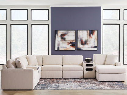 Modmax 8-Piece Sectional with Storage Chaise and Audio Consoles Signature Design by Ashley®