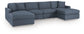 Modmax 4-Piece Double Storage Chaise Sectional Signature Design by Ashley®