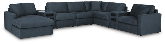 Modmax 8-Piece Sectional with Storage Chaise and Audio Consoles Signature Design by Ashley®