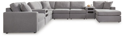 Modmax 8-Piece Sectional with Storage Chaise and Audio Consoles Signature Design by Ashley®