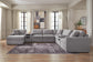 Modmax 8-Piece Sectional with Storage Chaise and Audio Consoles Signature Design by Ashley®
