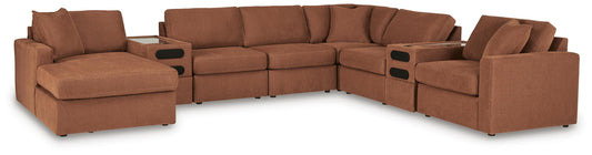 Modmax 8-Piece Sectional with Storage Chaise and Audio Consoles Signature Design by Ashley®