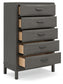 Mazing Five Drawer Chest Signature Design by Ashley®