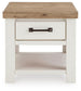 Savonport Rectangular End Table Signature Design by Ashley®