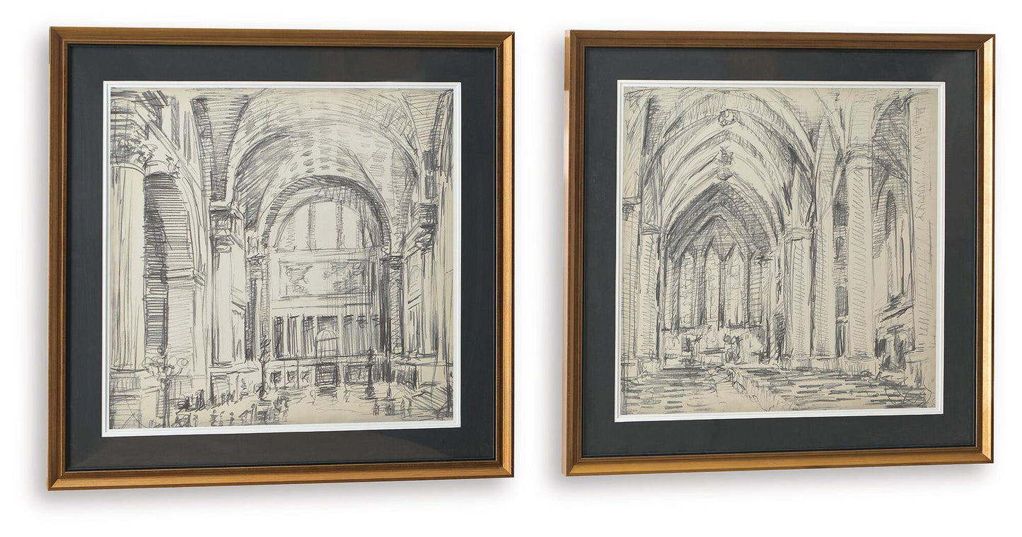 Downyard Wall Art Set (2/CN) Signature Design by Ashley®
