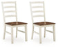 Brinfern Dining Room Side Chair (2/CN) Signature Design by Ashley®