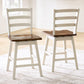 Brinfern Swivel Stool (2/CN) Signature Design by Ashley®