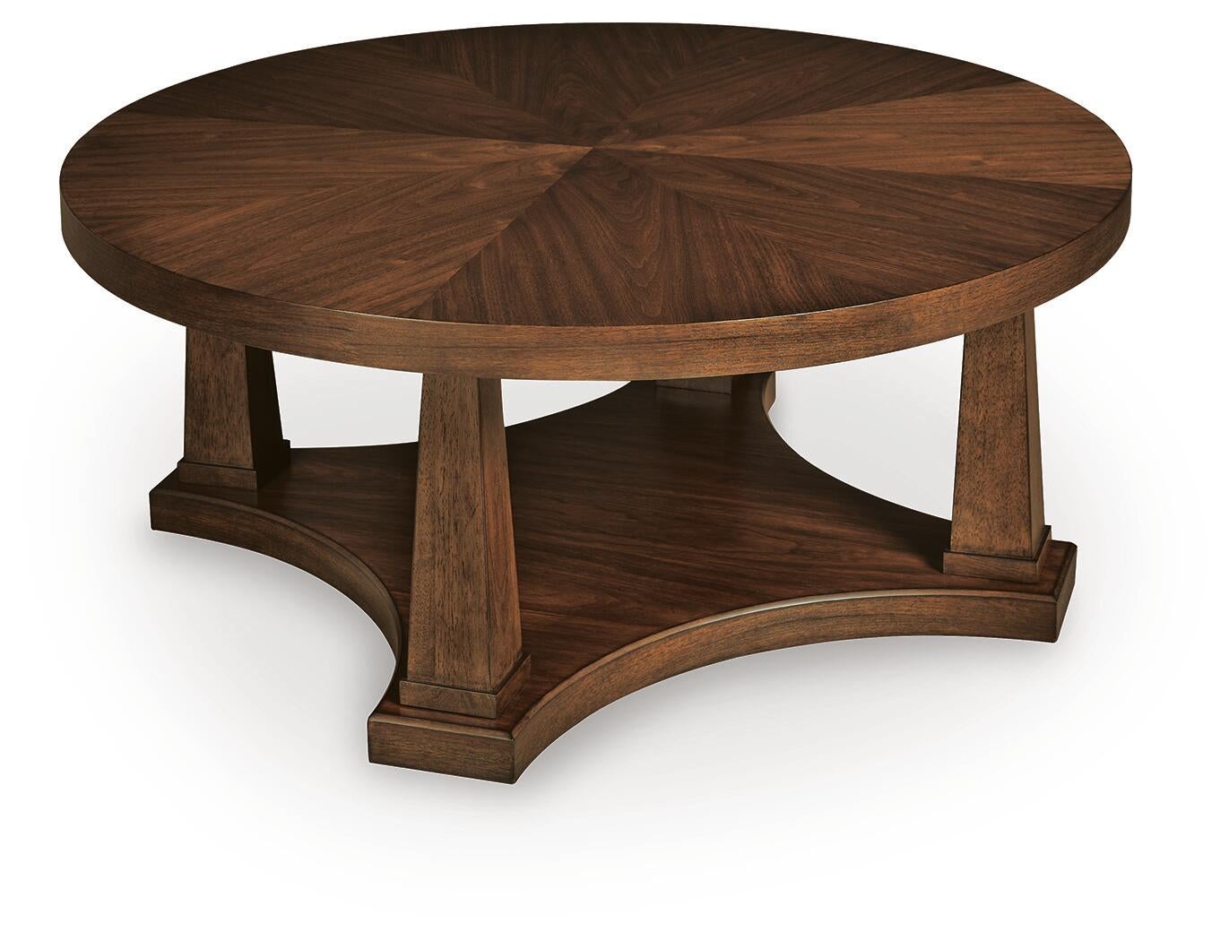Rustic Plains Round Cocktail Table Signature Design by Ashley®
