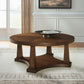 Rustic Plains Round Cocktail Table Signature Design by Ashley®