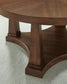 Rustic Plains Round Cocktail Table Signature Design by Ashley®
